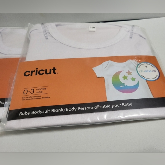 2 Cricut Baby Body Suit - Picture 3 of 3